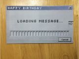 Loading Birthday Card Tarjeta De Mensaje De Carga askix Com