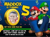 Luigi Birthday Invitations 170 Best Images About Super Mario Party On Pinterest