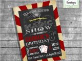 Magic Show Birthday Party Invitations Magic Show Invitation Birthday Party Invitation Magic Show