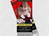 Magic Show Birthday Party Invitations Magic Show Ticket Invitations Print Your Own by nowanorris