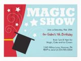 Magic Show Birthday Party Invitations Magical Birthday Quotes Quotesgram