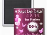 Magnetic Birthday Party Invitations Ladies Birthday Invitation Magnet Fridge Magnet Zazzle