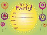 Make Birthday Invitation Cards Online for Free Printable Free Printable Party Invitations Online Cimvitation
