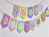 Make Happy Birthday Banner Microsoft Word Diy Birthday Banner with Patterned Paper