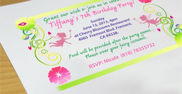 Making A Birthday Invitation How to Create Your Own Birthday Invitations 7 Steps