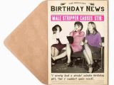 Male Dancer Birthday Card Male Stripper Birthday Card for Her