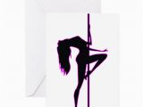 Male Dancer Birthday Card Stripper Strip Club Pole Dancer Greeting Card by