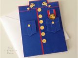 Marine Happy Birthday Card Marine Inspired Card Greeting Cards Father 39 S by