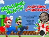 Mario and Luigi Birthday Invitations Mario and Luigi Birthday Invitations Dolanpedia