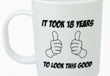 Memorable 18th Birthday Gifts for Him It took 18 Years Mug Funny 18th Birthday Gifts for Men