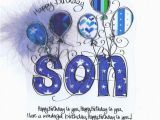 Message for son S Birthday Card Happy Birthday to My son Pictures Photos and Images for