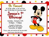 Mickey Mouse Birthday Invites Free Printable 5 Best Images Of Mickey Mouse Free Printable Stationary