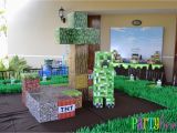 Minecraft Birthday Party Decoration Ideas Minecraft Party All for the Boys