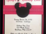 Minnie Birthday Invitation Minnie Mouse Birthday Invitations Ideas Bagvania Free