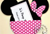 Minnie Mouse Birthday Invitations Diy Minnie Mouse Birthday Party Ideas Pink Lover