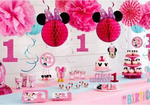 Minnie Mouse Decorations For 1st Birthday Minnie Mouse Birthday
