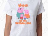 Mom Of the Birthday Girl Shirts Peppa Pig Mom Of the Birthday Girl Image Printable Clip