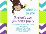 Monkey Birthday Invites Monkey Birthday Invitations Lijicinu 63dfdff9eba6