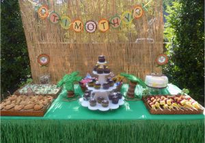 Monkey First Birthday Decorations Monkey themed 1st Birthday Party Home Party Ideas
