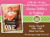 Monkey First Birthday Invitations Printable Birthday Invitations Girls Mod Monkey 1st Party