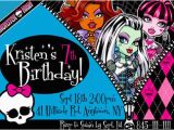 Monster High Personalized Birthday Invitations Awesome Monster High Party Games Diy and Printables
