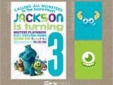 Monsters Inc Birthday Invites Chandeliers Pendant Lights