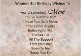 Mother to son Happy Birthday Quotes Birthday Wishes for Mother Page 6 Nicewishes Com