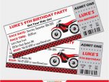 Motocross Birthday Invitations Dirt Bike Invitations Motorcycle Invitation Motocross