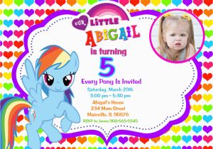 My Little Pony Birthday Cards Free My Little Pony Birthday Party Invitations Free Printable