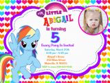 My Little Pony Personalized Birthday Invitations My Little Pony Birthday Party Invitations Free Printable