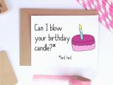 Naughty Birthday Gifts for Husband Funny Birthday Card Dirty Birthday Card Sexy Boyfriend Card