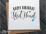 Naughty Happy Birthday Cards Rude Birthday Cards Happy Birthday Shthead B30 Naughty Card