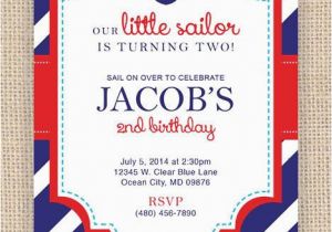 Nautical themed Birthday Invitations Best 25 Nautical Birthday Invitations Ideas On Pinterest