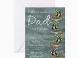 Nice Words for A Birthday Card Dad Birthday Card with Fish and Nice Words by Moonlakedesigns