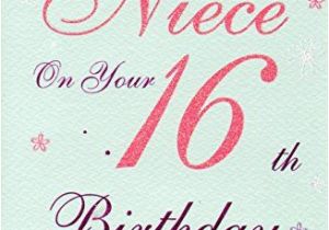 Niece 16th Birthday Card for A Special Niece 16 today Birthday Card 16th Birthday
