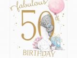 Online 50th Birthday Cards Fabulous 50th Large Me to You Bear Birthday Card A01ls122