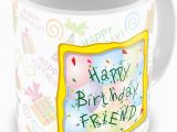 Online Birthday Gifts for Her In India Everyday Gifts Happy Birthday Gift for Friend Ceramic Mug