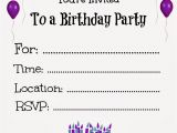 Online Birthday Invitations Templates Free Free Printable Birthday Invitations for Kids
