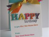 Online Happy Birthday Card with Name Edit Print and Writing Name On Purple Birthday Cake Wishes