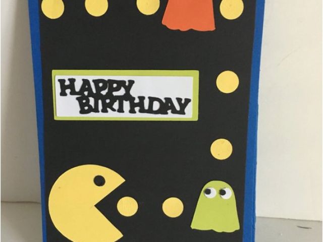 Pac Man Birthday Card Pac Man Birthday Card From Luv2scraptreasures On ...