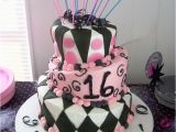 Parties for 16th Birthday Girl 16 Best Images About Sweet 16 Cakes On Pinterest Pink