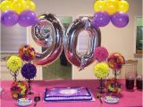 Party Decorations for 90th Birthday 90th Birthday Party Birthday Parties Pinterest 90th