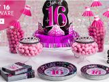 Party Ideas for 16th Birthday Girl 16th Birthday Party Supplies Sweet 16 Party Ideas