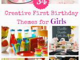 Party Supplies for 1st Birthday Girl 34 Creative Girl First Birthday Party themes and Ideas