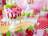 Party Supplies for 1st Birthday Girl Kara 39 S Party Ideas Strawberry Shortcake themed First