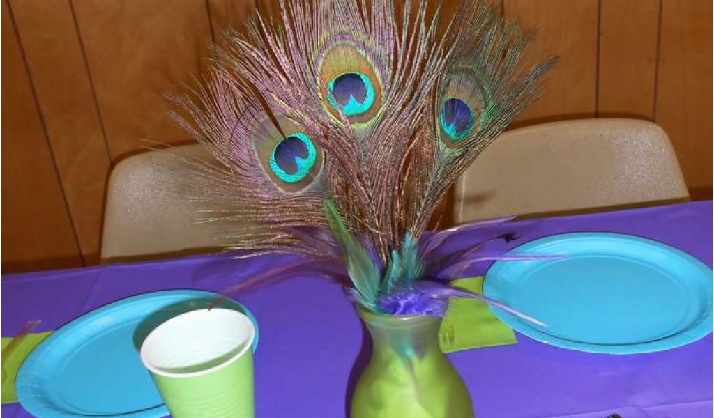 Peacock Birthday Decorations Peacock Party Birthday Party Ideas Photo 5 ...