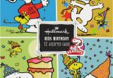 Peanuts Characters Birthday Cards Peanuts Gang Kids Birthday Cards Boxed Set Snoopn4pnuts Com