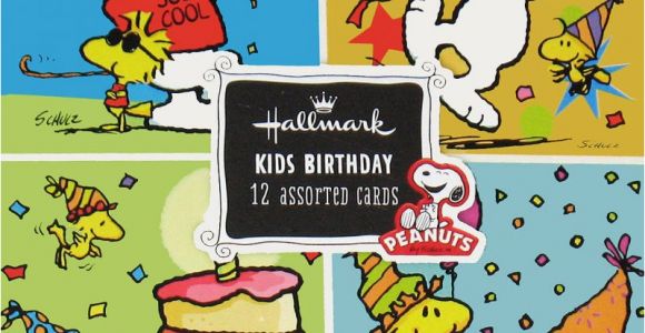 Peanuts Characters Birthday Cards Peanuts Gang Kids Birthday Cards Boxed Set Snoopn4pnuts Com