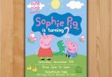 Peppa Pig Birthday Invites Peppa Pig Invitation Peppa Pig Birthday Invitation Peppa