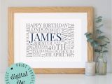 Personalised 40th Birthday Gifts for Him Personalized Gifts for Him 40th Birthday Lamoureph Blog